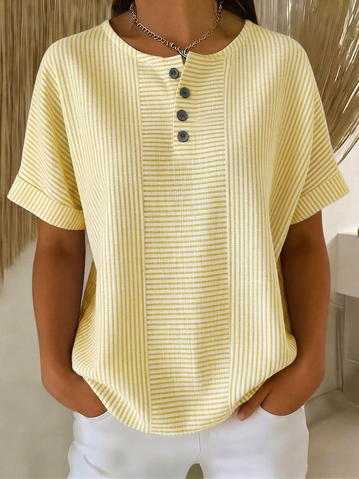 Élise | Relaxed Striped Blouse