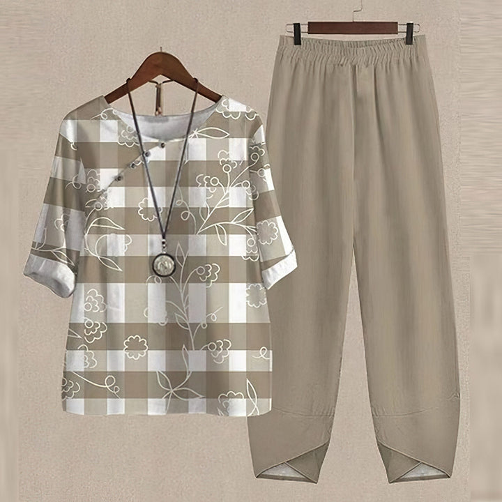 Cadence | Chic Relaxed Shirt & Pants Set