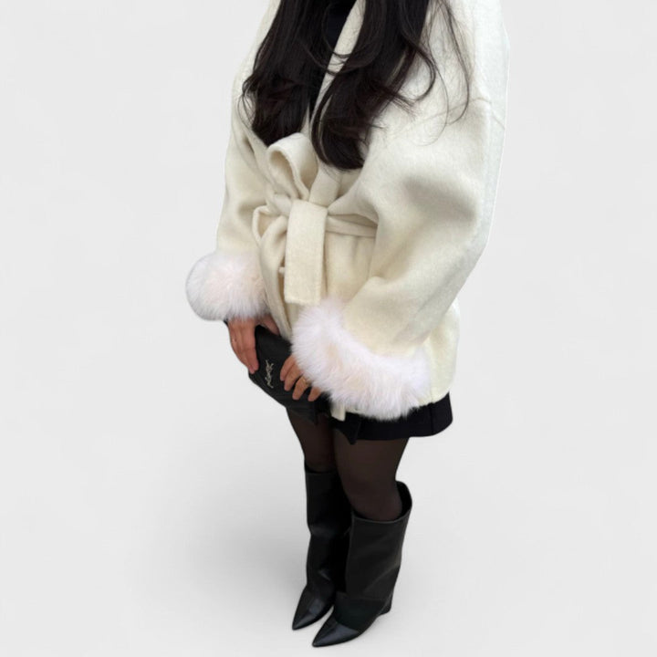 ALTHEA™ | Elegant Faux Fur Coat