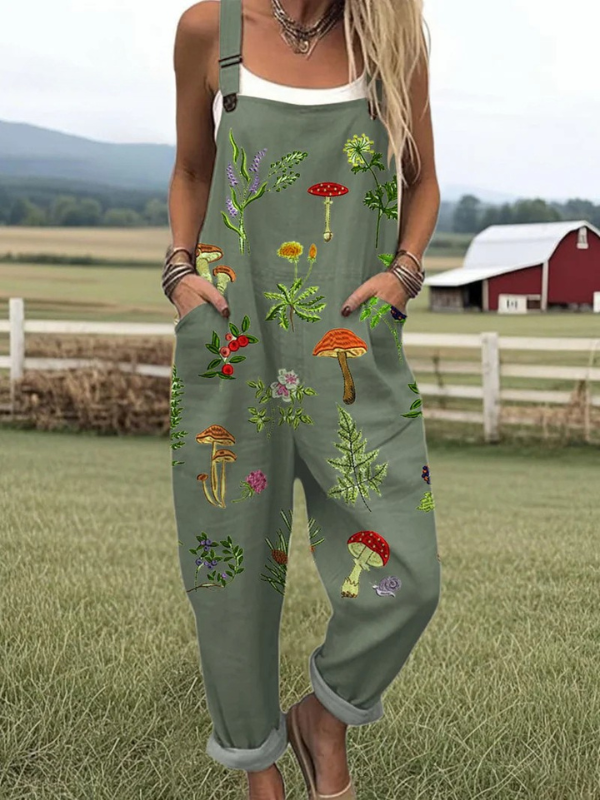 Nature-Inspired Embroidery
