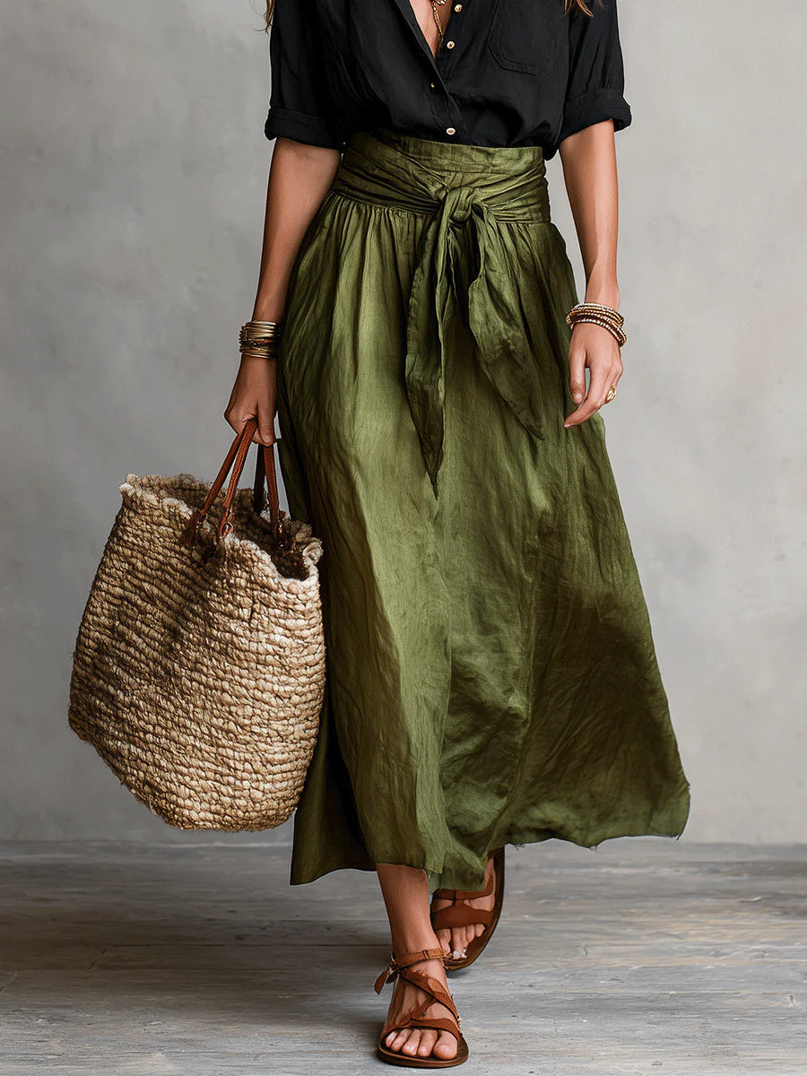 Camille | Elegant Flowing Skirt Set