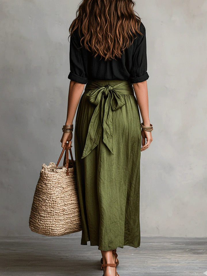 Camille | Elegant Flowing Skirt Set
