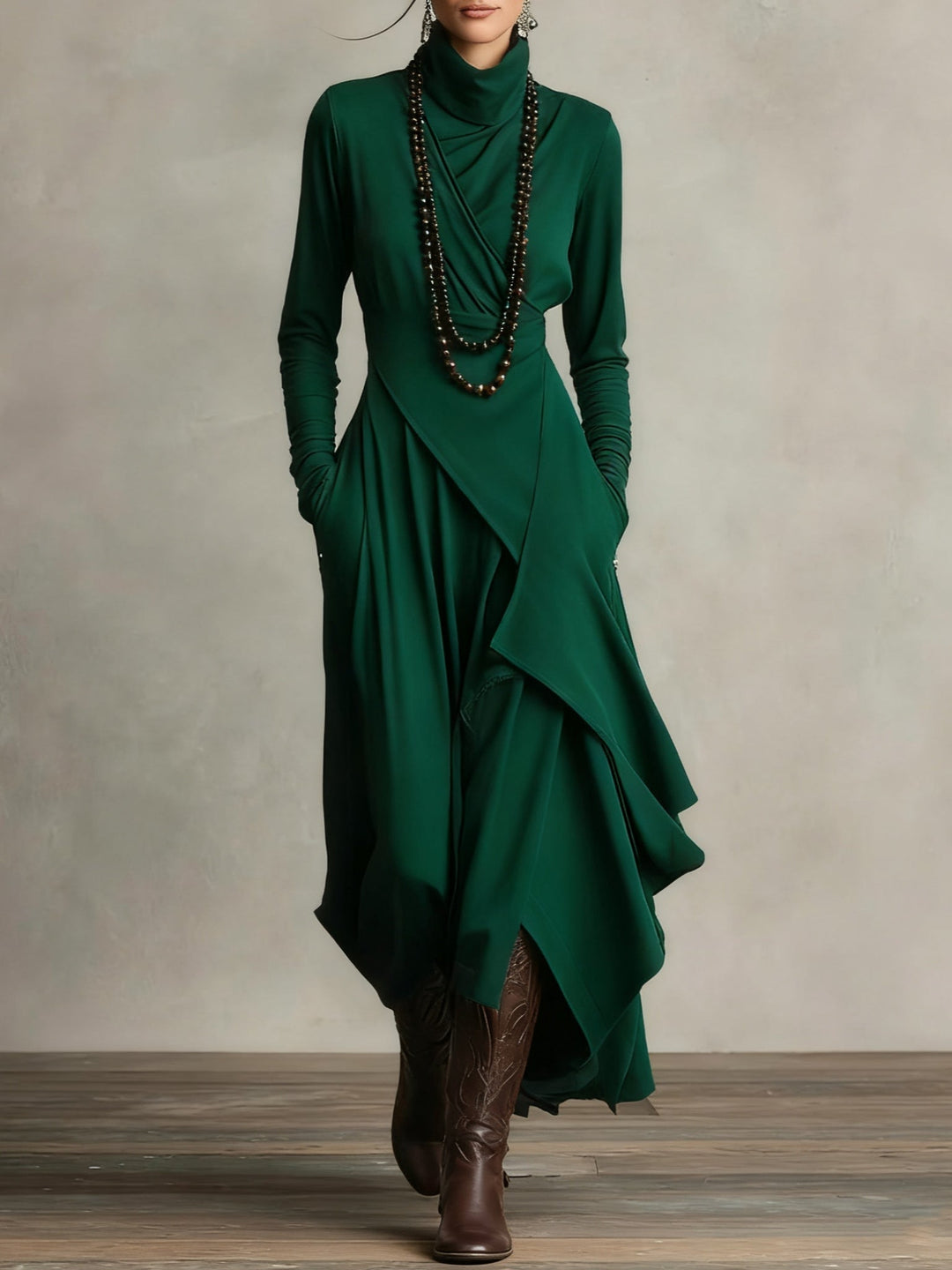 Isabelle | Draped Elegant Dress