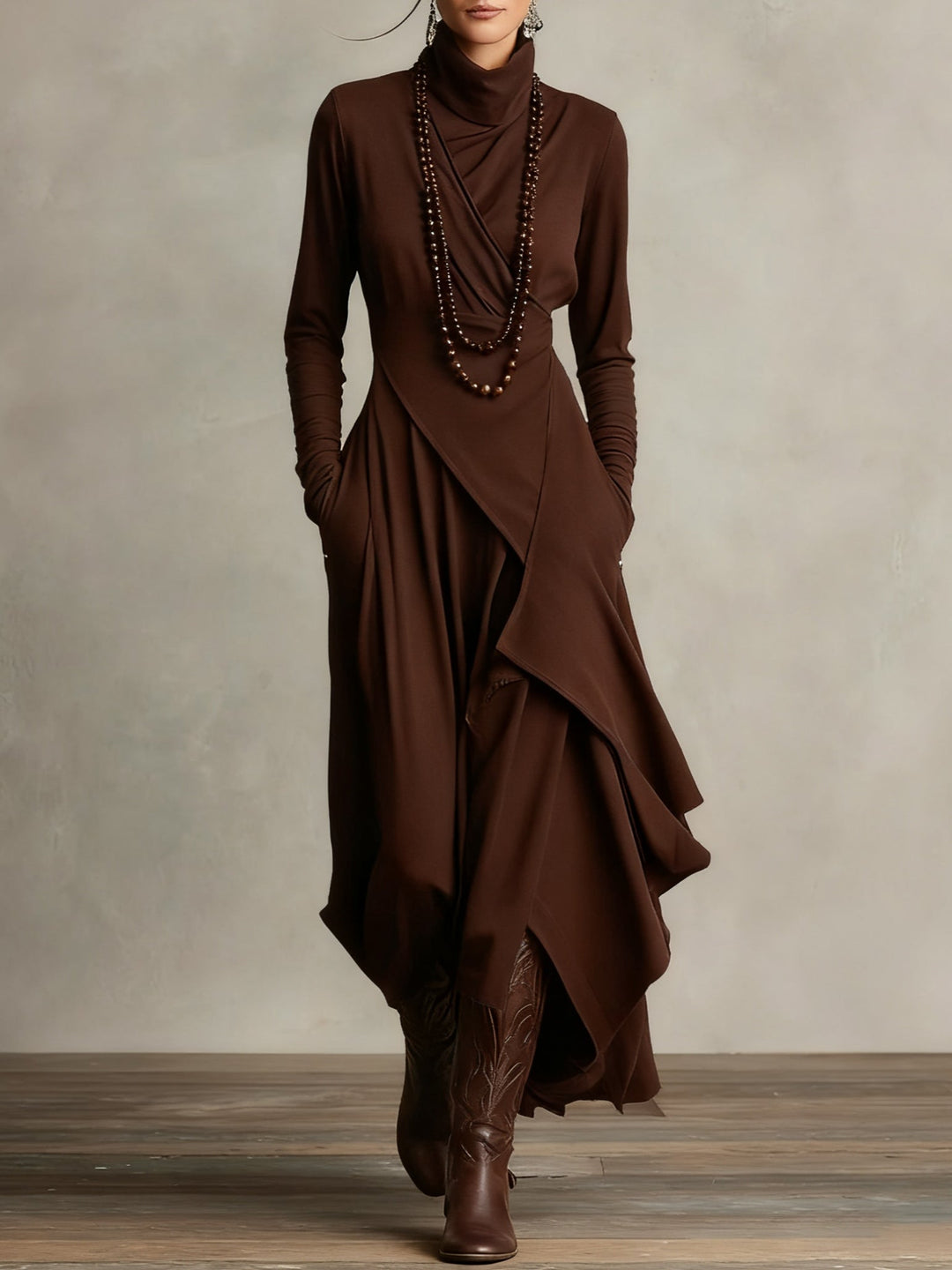 Isabelle | Draped Elegant Dress