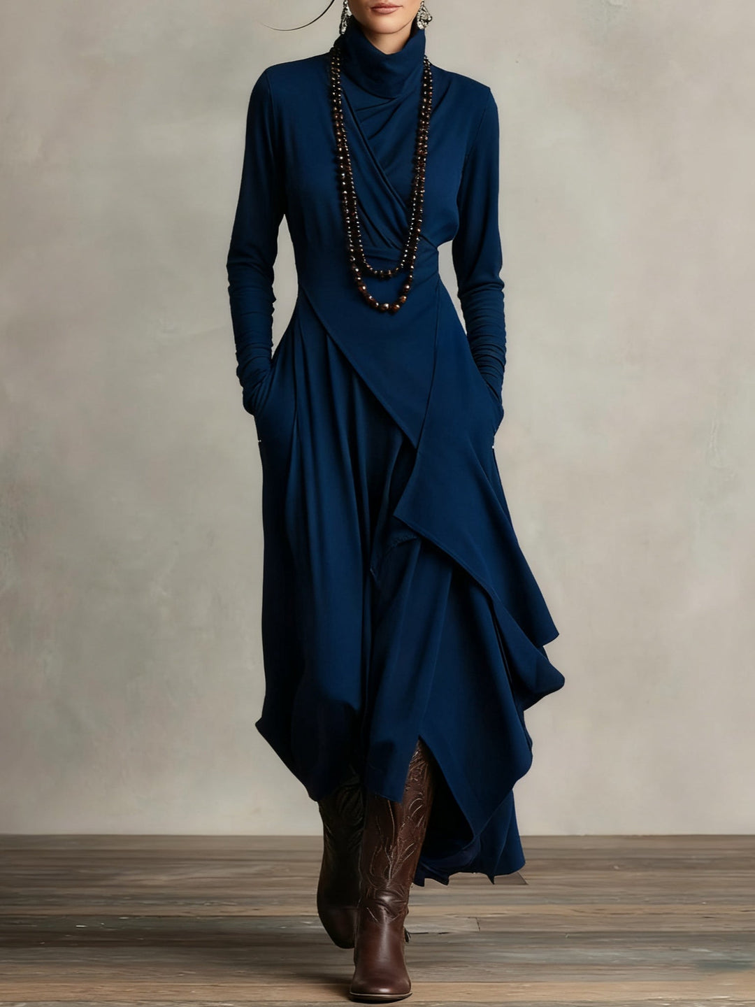 Isabelle | Draped Elegant Dress
