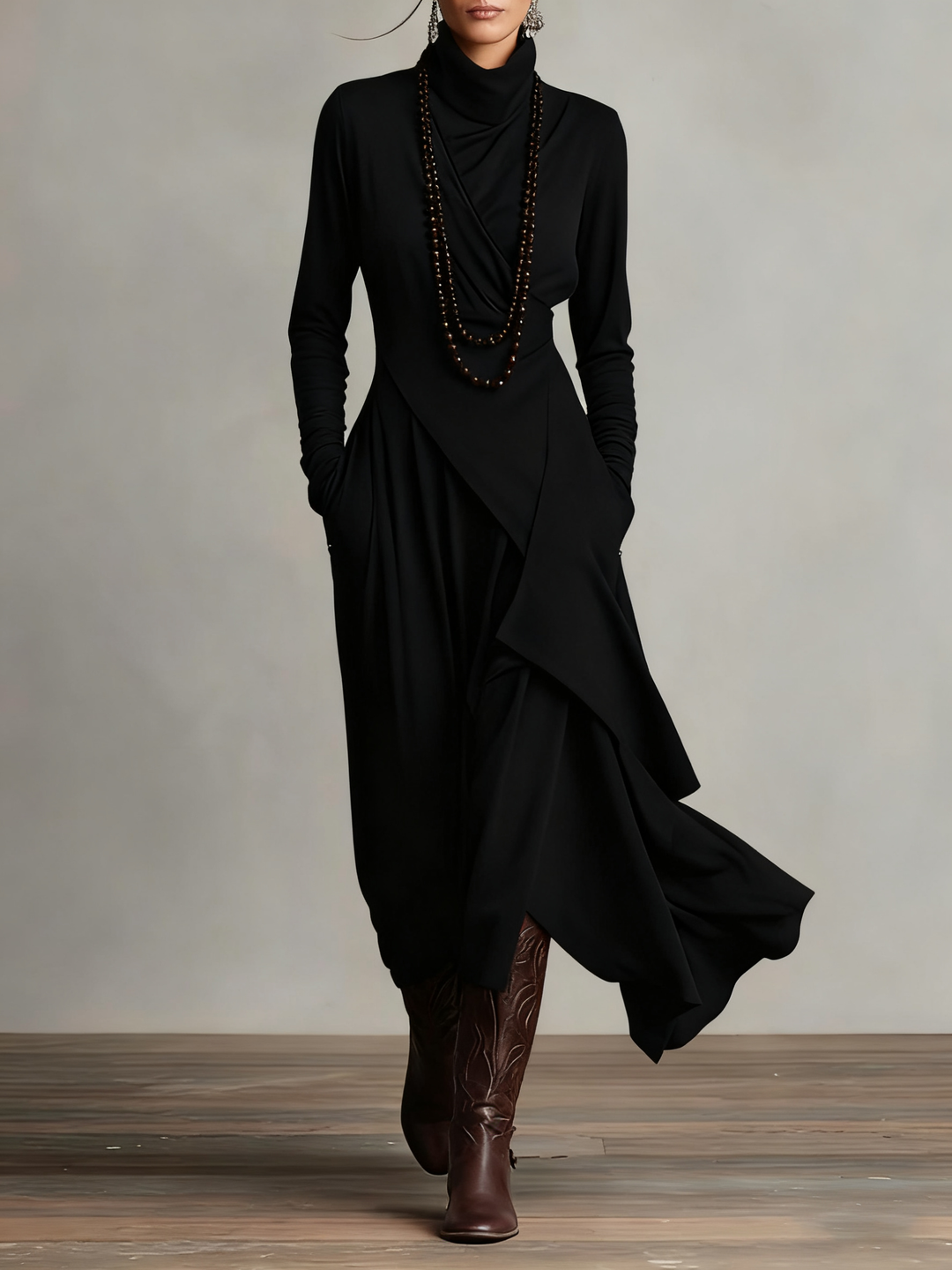 Isabelle | Draped Elegant Dress