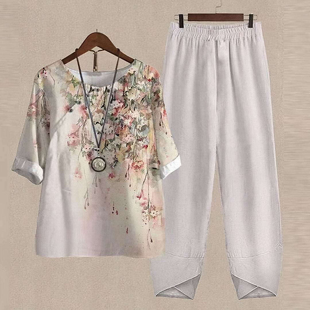 Cadence | Chic Relaxed Shirt & Pants Set