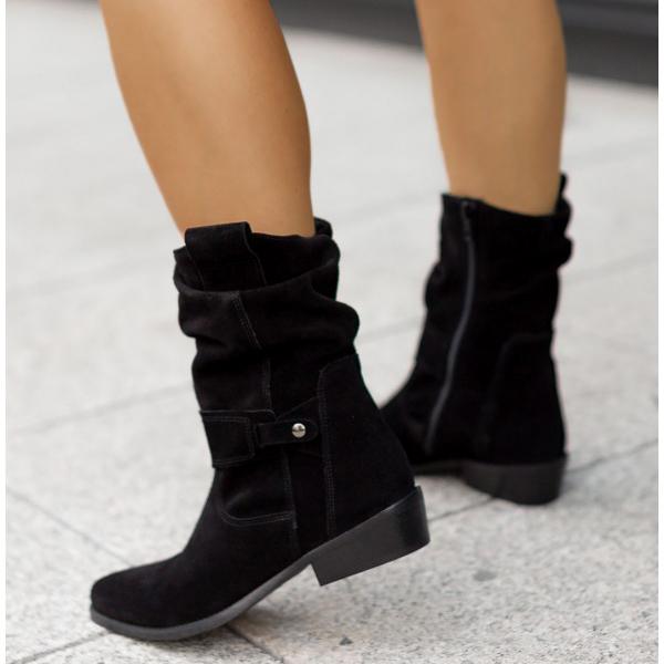 Carmen - Zip-up ankle boots with comfort and orthopedic support