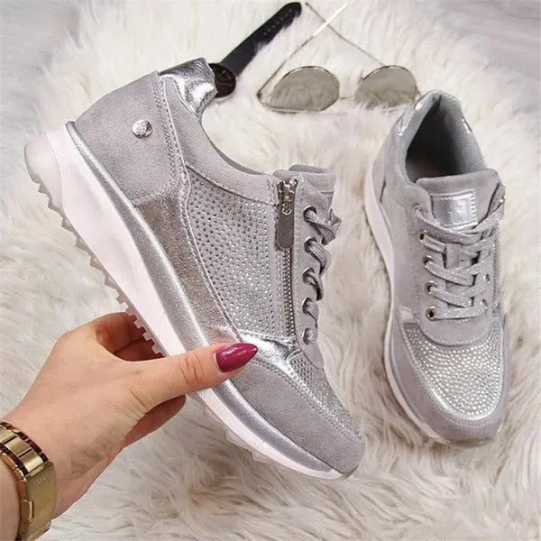 Valerie | Zip-Up Orthopedic Sneakers