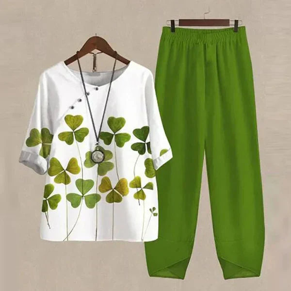 Cadence | Chic Relaxed Shirt & Pants Set