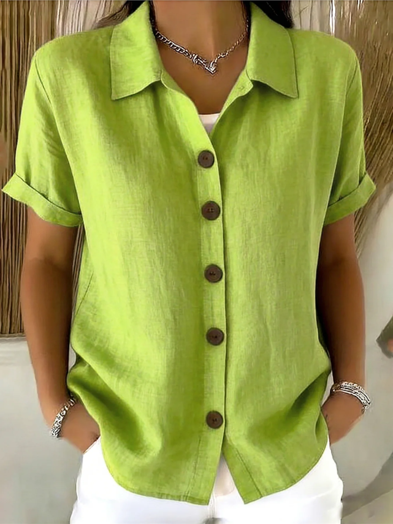 Valerie | Button Front Blouse