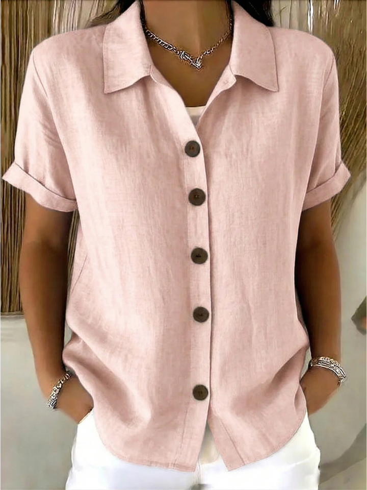 Valerie | Button Front Blouse