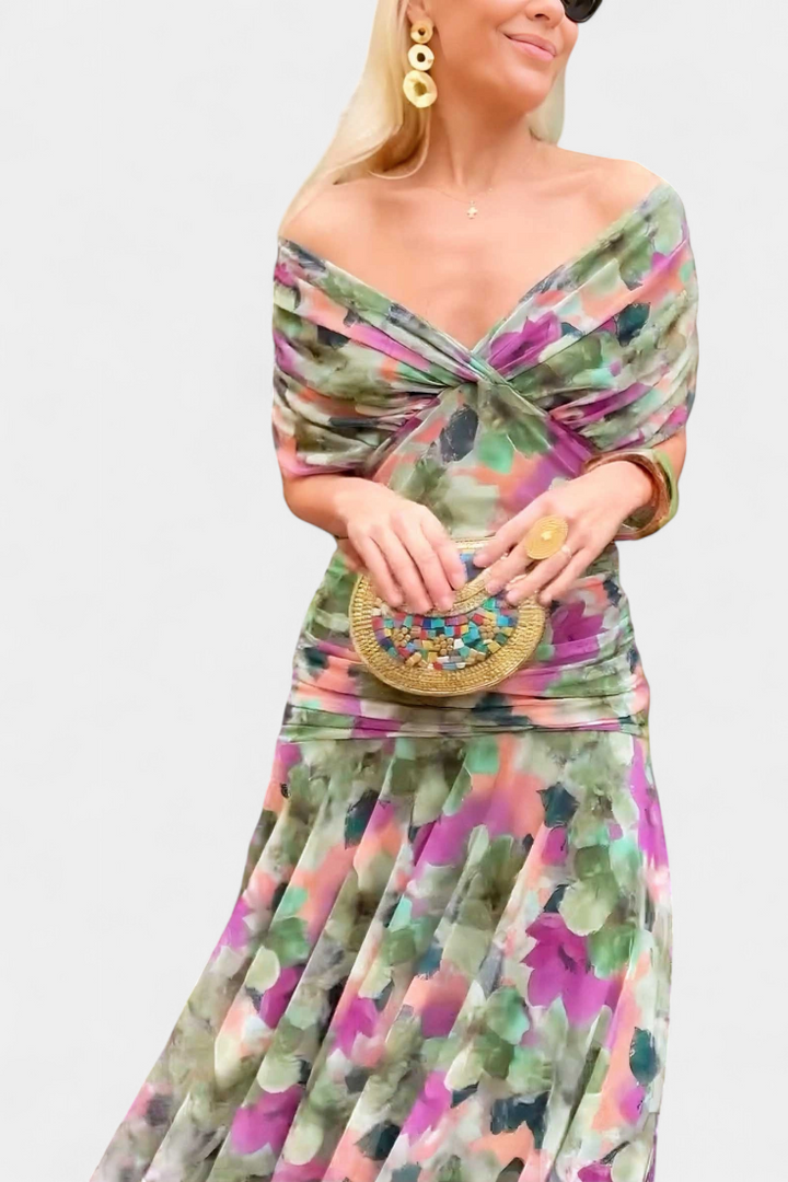 Sofie | Long Floral Dress