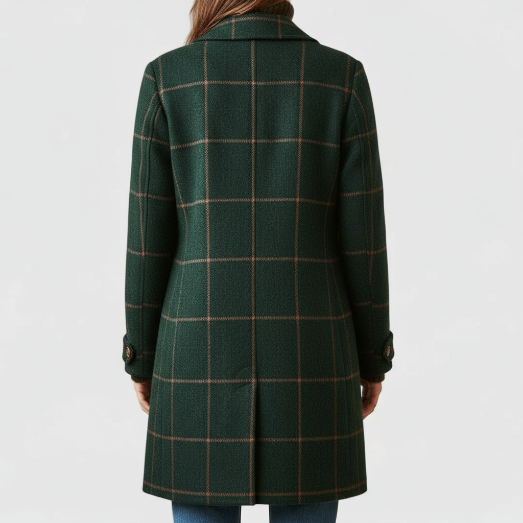 Seraphine | Tailored Check Coat