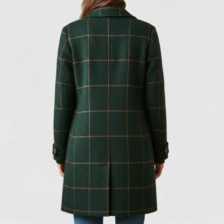 Seraphine | Tailored Check Coat