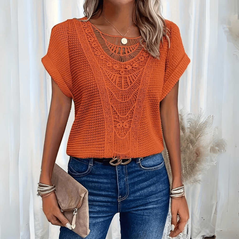 Danica | Chic Lace Blouse