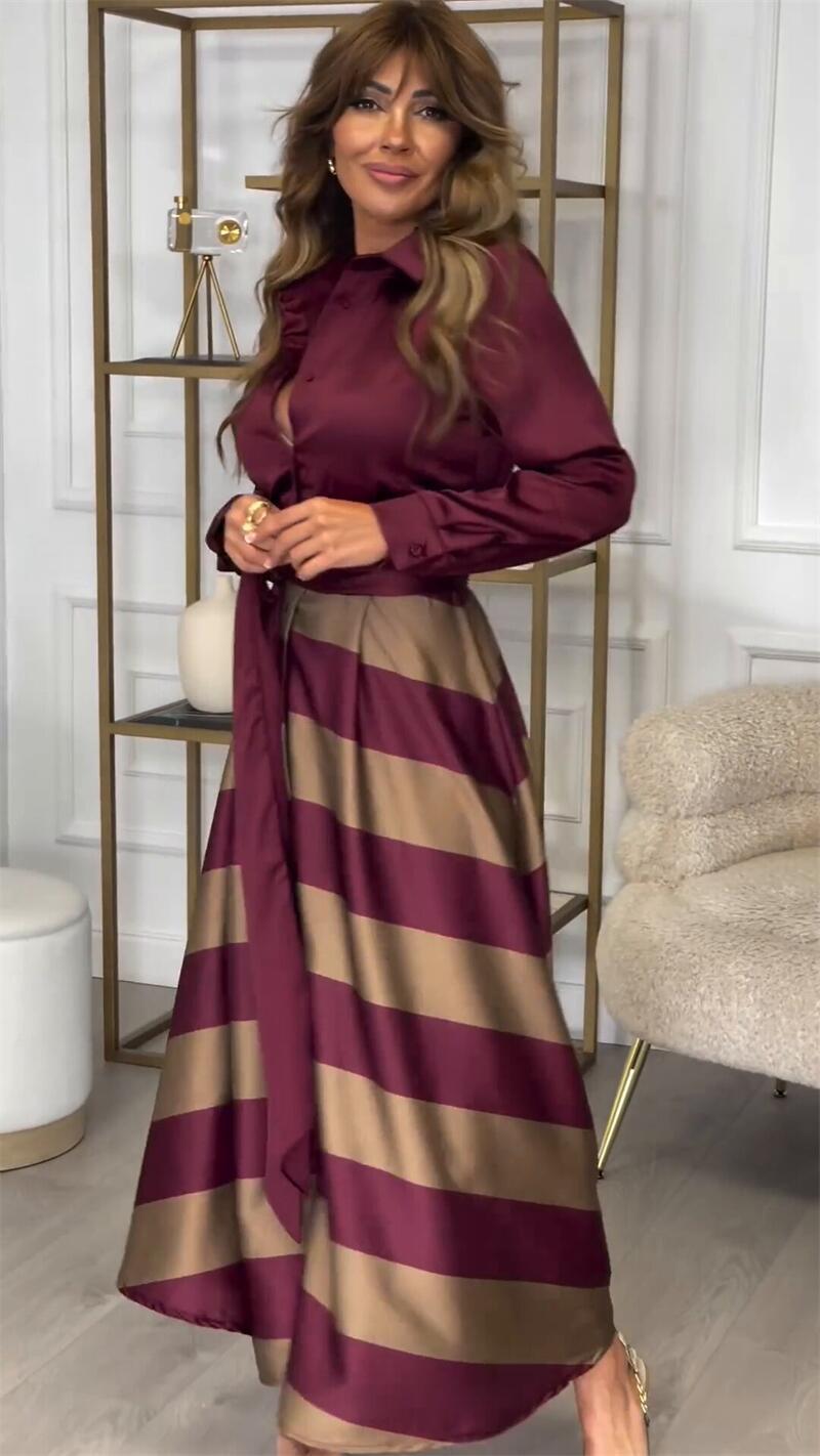 Averyne | Elegant Printed French Dress