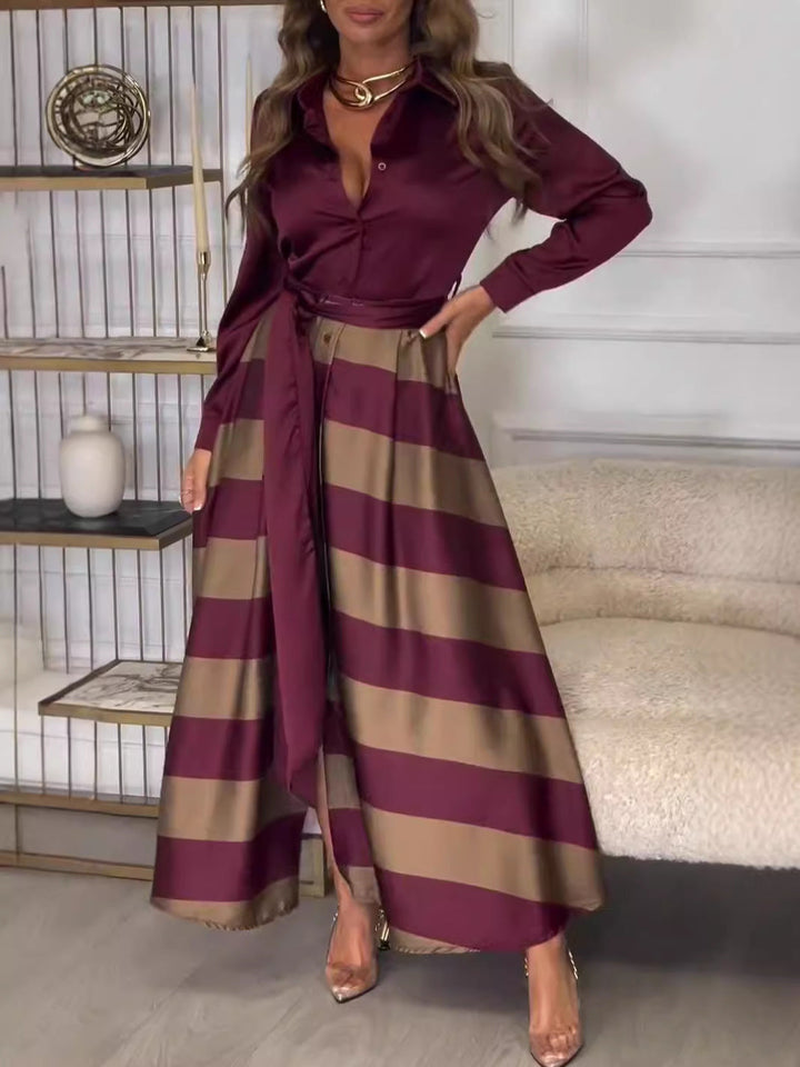 Averyne | Elegant Printed French Dress