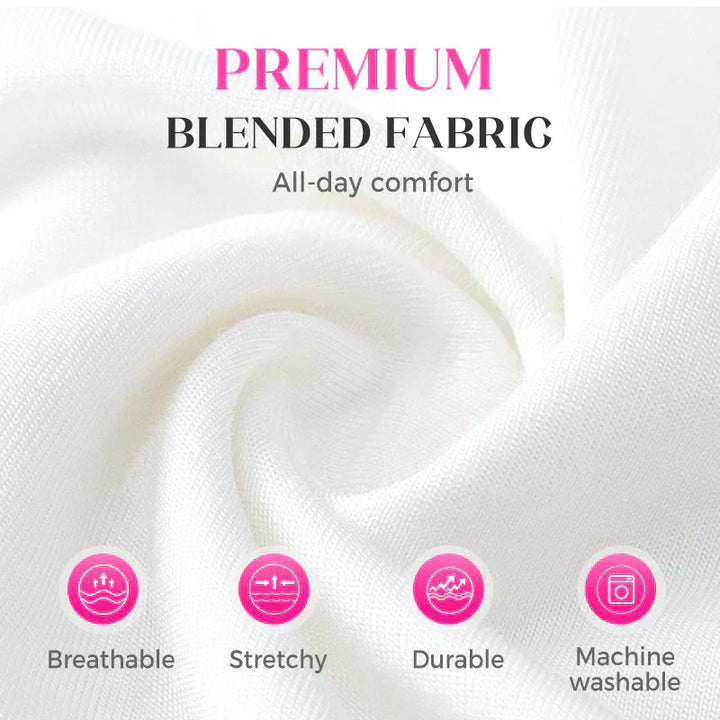 Aurélia | Women's Casual Pleated V-Neck Short-Sleeve Top