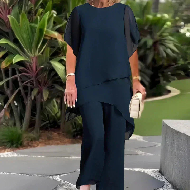 Aveline | Elegant Relaxed Two-Piece Set