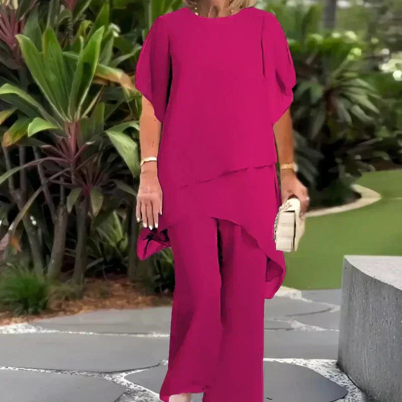 Aveline | Elegant Relaxed Two-Piece Set