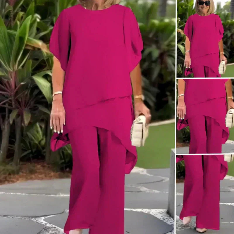 Aveline | Elegant Relaxed Two-Piece Set