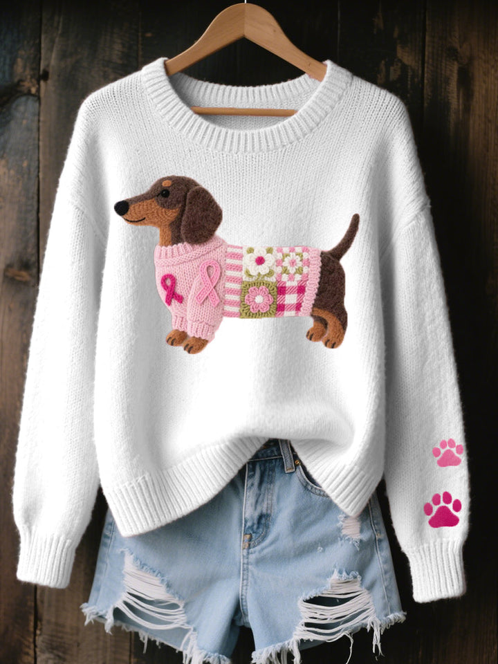 Delphine | Illustrated Statement Sweater