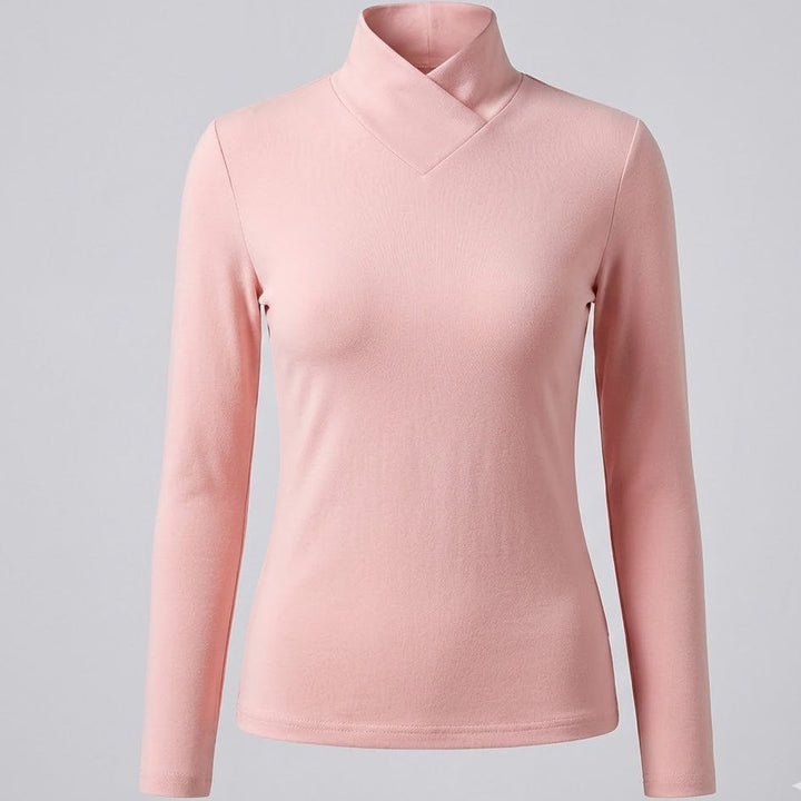 Stazia | Elegant High-Neck Blouse