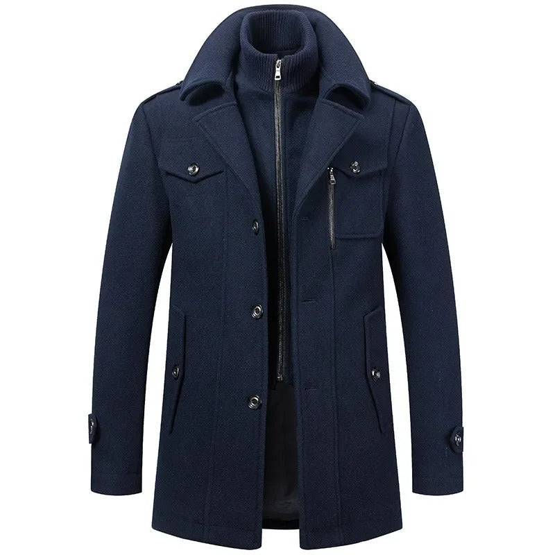 Vincent | Structured Zip Coat